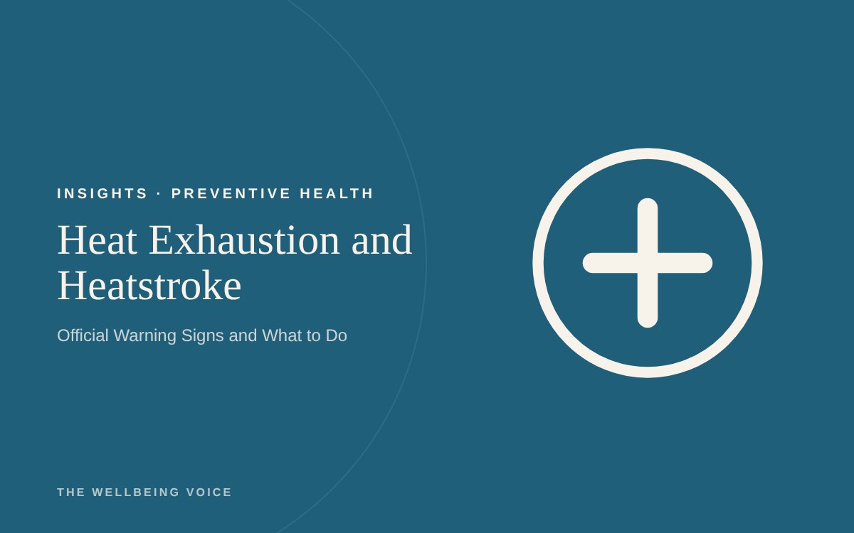 Heat Exhaustion and Heatstroke
