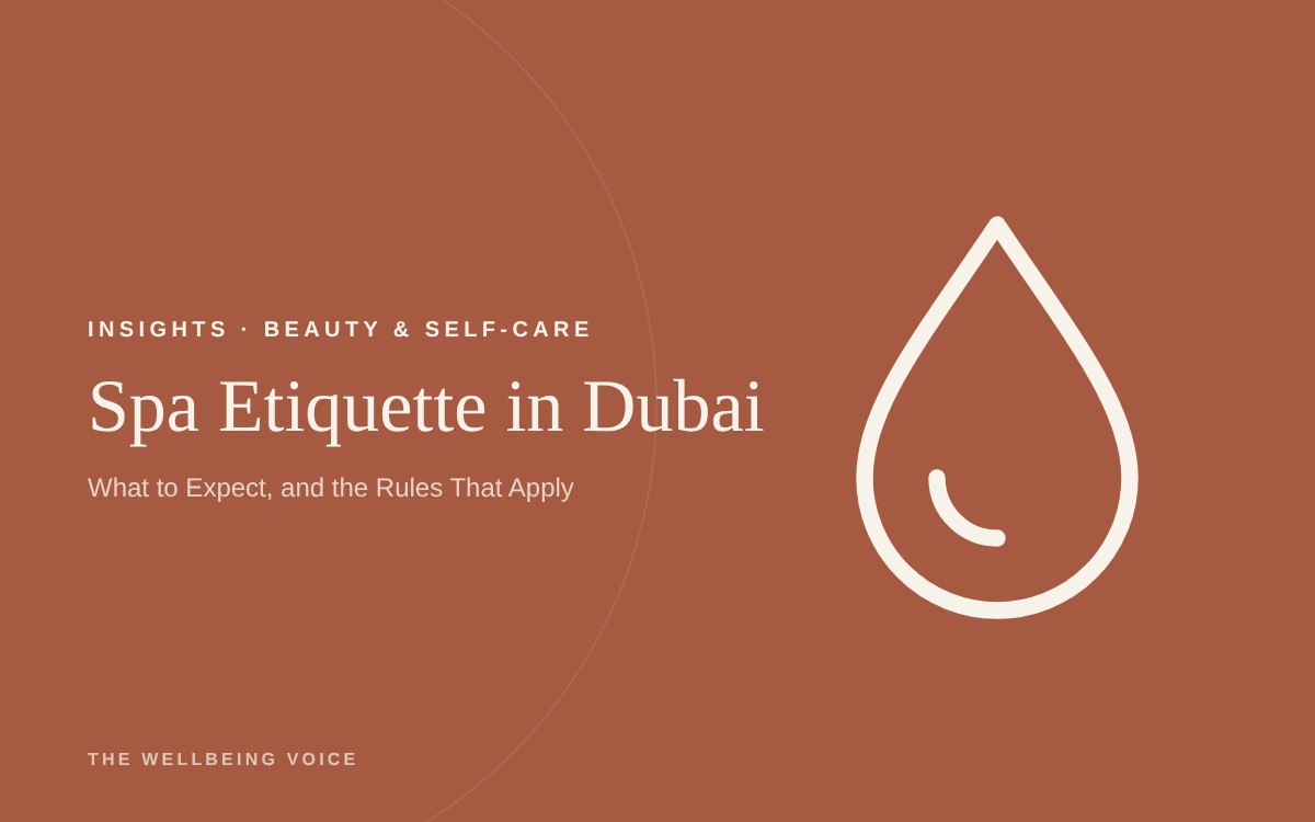 Spa Etiquette in Dubai