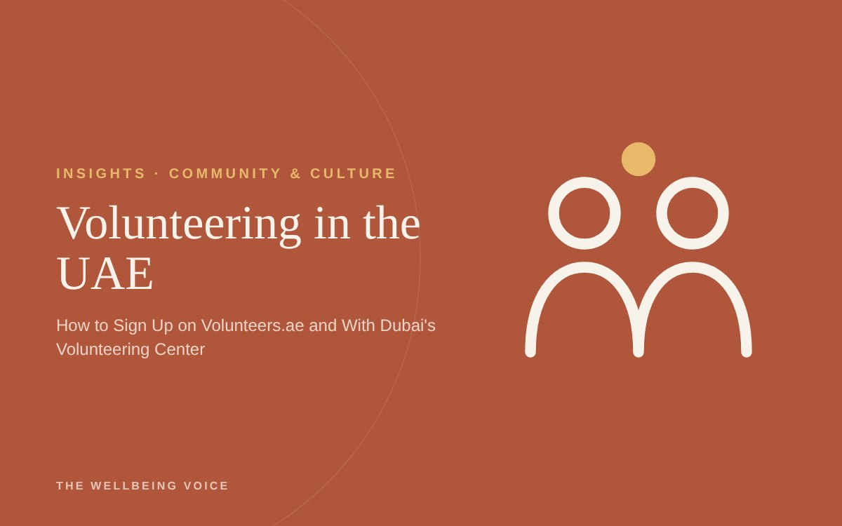 Volunteering in the UAE